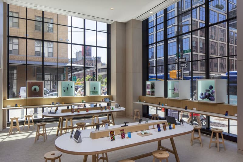 Take a Closer Look at Google’s First-Ever Retail Store in NYC chelsea nest translate pixel