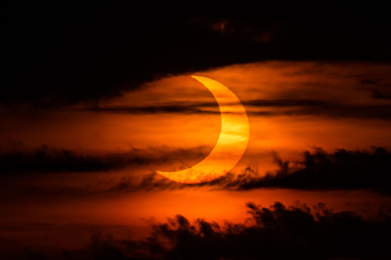 Take a Look at the June "Ring of Fire" Solar Eclipse images pictures Moon Sun cosmic occurence