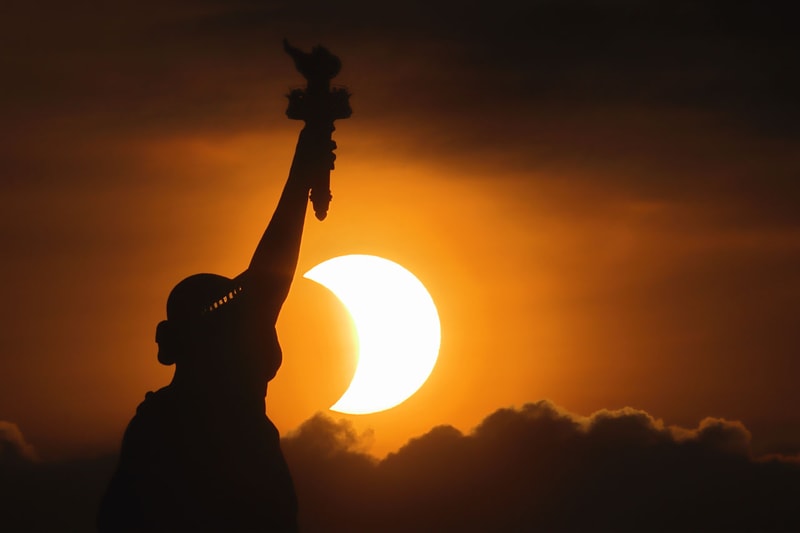 Take a Look at the June "Ring of Fire" Solar Eclipse images pictures Moon Sun cosmic occurence