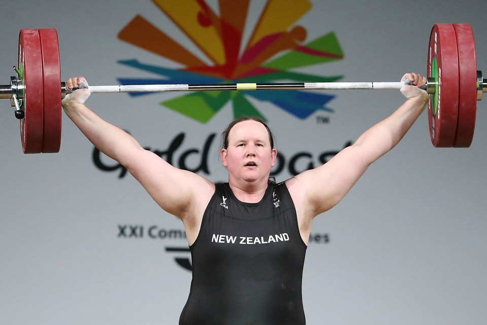 400 pound man who identifies as and competes as a woman insults women's  powerlifting. You can't make this up.