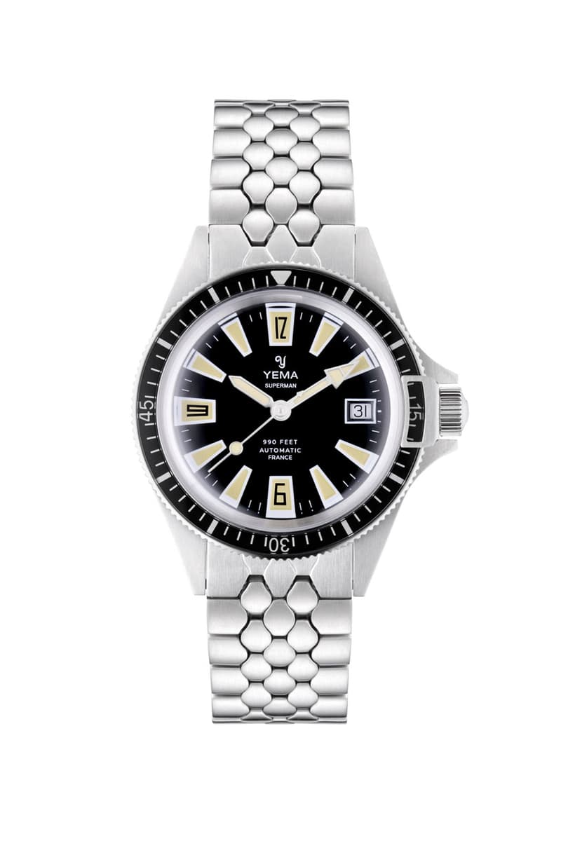 YEMA Unveils Limited-Edition Superman Skin Diver Watch timepiece