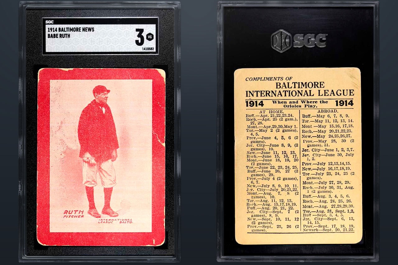 You Can Now Buy a Share of the Rarest Babe Ruth Trading Card on Earth baltimore orioles baseball sports