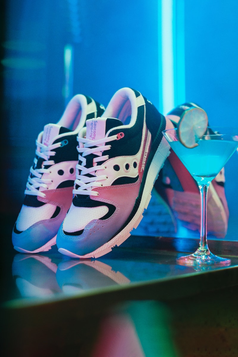 Acribik saucony azura tech noir sneakers collaboration official release date info photos price store list buying guide