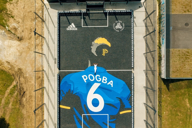 adidas Constructs a Tribute Football Pitch in Paul Pogba's Hometown