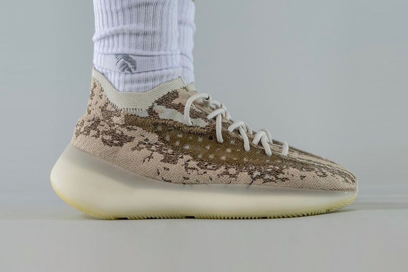 adidas YEEZY BOOST 380 Stone Salt On-Foot Look Release Info GZ0473 Date Buy Price