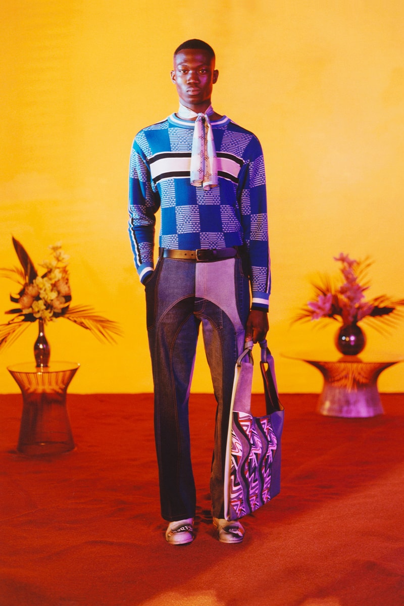 Ahluwalia Studio Spring 2022 Menswear Collection release info lookbook London fashion week