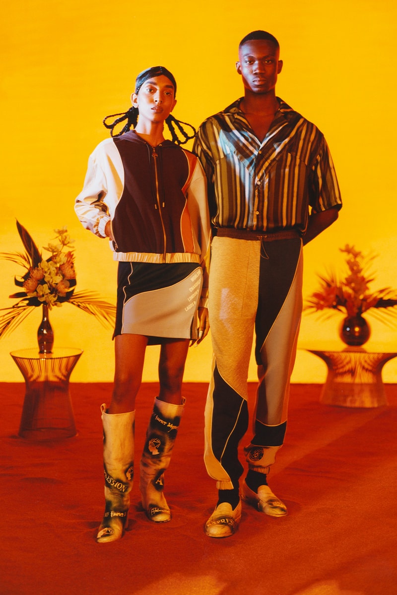 Ahluwalia Studio Spring 2022 Menswear Collection release info lookbook London fashion week