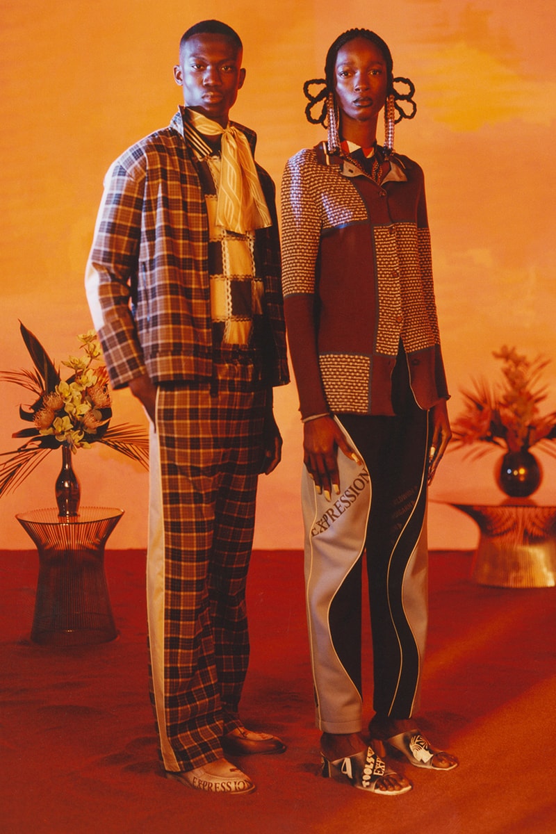 Ahluwalia Studio Spring 2022 Menswear Collection release info lookbook London fashion week