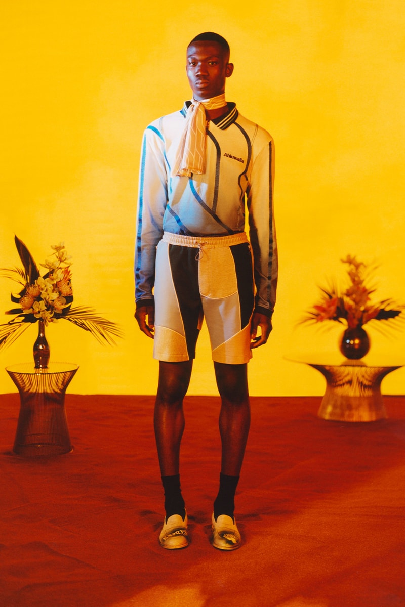Ahluwalia Studio Spring 2022 Menswear Collection release info lookbook London fashion week