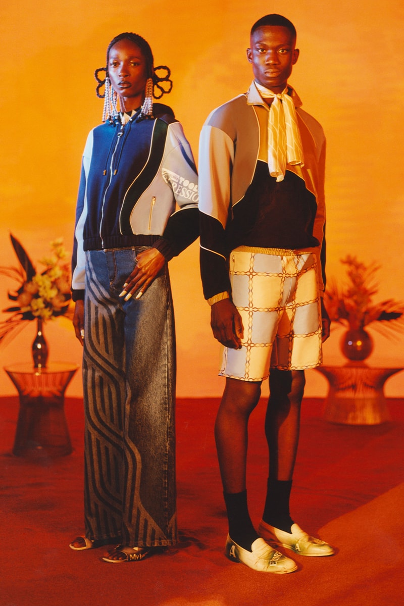 Ahluwalia Studio Spring 2022 Menswear Collection release info lookbook London fashion week