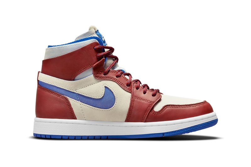 air michael jordan brand 1 high zoom cmft team red sail blue ct0979 104 official release date info photos price store list buying guide