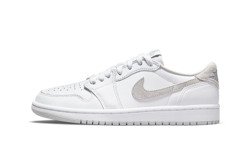 AJ1 Jordan Brand  Neutral grey gray OG Release Date wings low Air leather Nike heritage