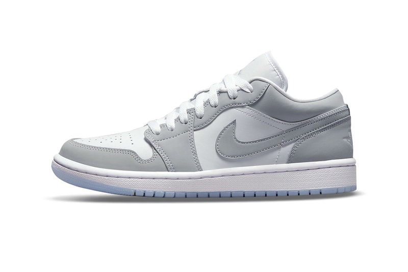 Air Jordan 1 Low “Wolf Grey” Women's 2021 Release Jordan Brand Official Look DC0774-105