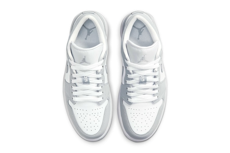 Air Jordan 1 Low “Wolf Grey” Women's 2021 Release Jordan Brand Official Look DC0774-105