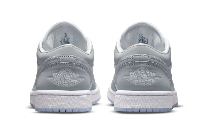Air Jordan 1 Low “Wolf Grey” Women's 2021 Release Jordan Brand Official Look DC0774-105