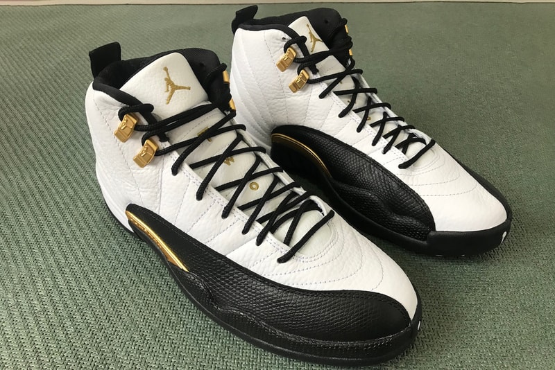 air michael jordan brand 12 royalty black white metallic gold ct8013 170 official release date info photos price store list buying guide