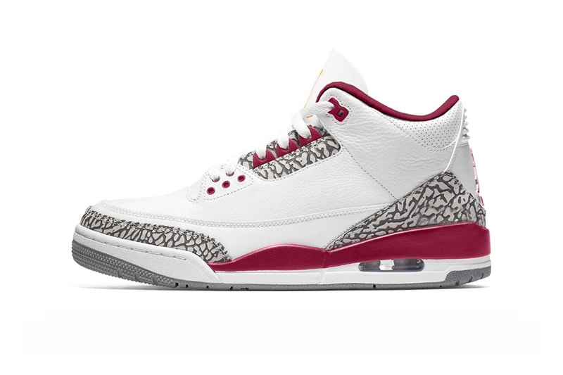 Air Jordan 3 Cardinal First Look Release Info CT8532-126 Date Buy Price