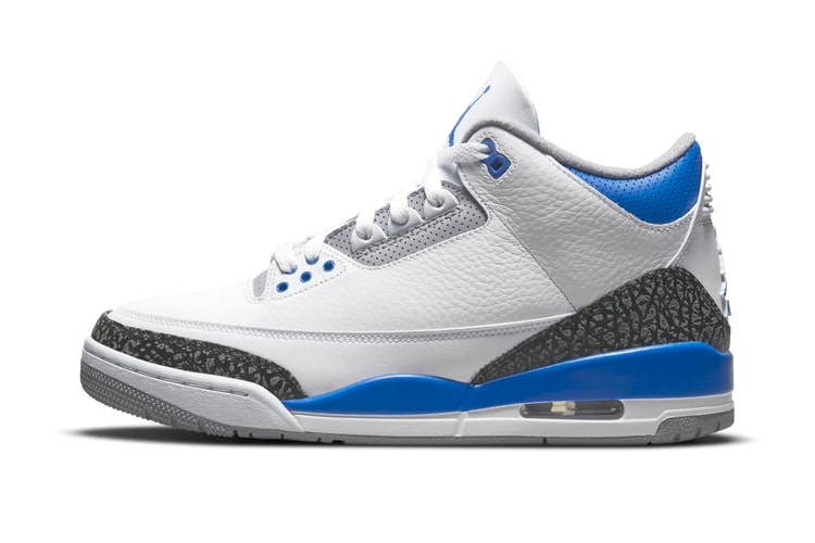 The Air Jordan 3 Retro "Racer Blue" Receives Official Release Date