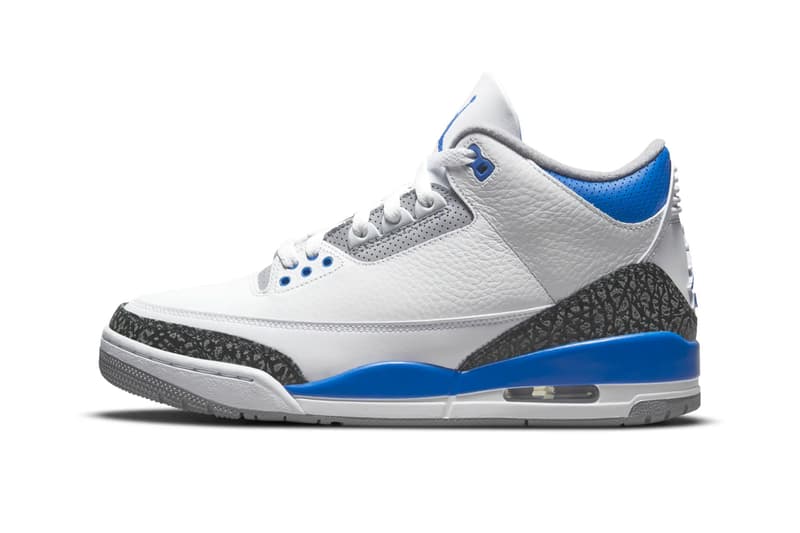 Air Jordan 3 Retro Racer Blue Official Release Hypebeast Air Jordan 3 Retro Racer Blue Official Release Hypebeast
