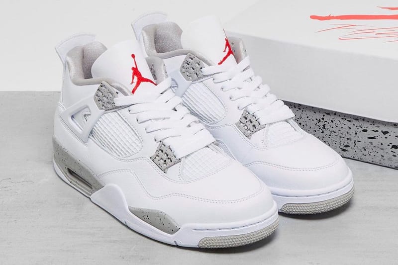 nike air jordan 4 white oreo