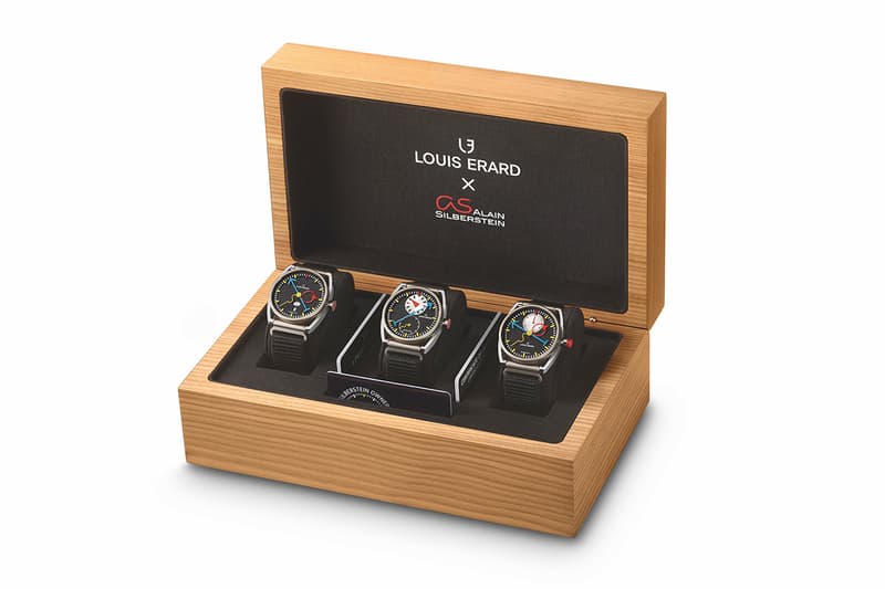 Alain Silberstein Designs Three-Piece Collection For Louis Erard Backed With NFT Artwork