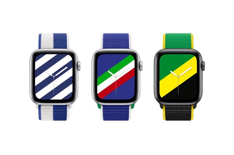 Apple 22 Country Themed Watch Bands Olympics Rio Tokyo International Collection Sport Loop 40mm 43mm available now 2021 2020