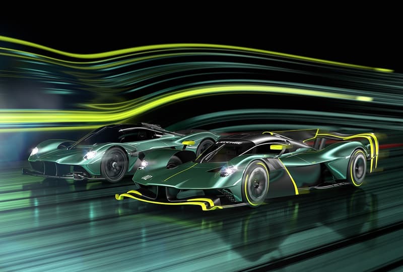 Aston Martin Valkyrie AMR PRO Reveals 1000bhp Track-Only Hypercar Sebastian Vettel Lance Stroll Cognizant 6.5 Liter V12 1000 horsepower carbon fiber supercar racecar