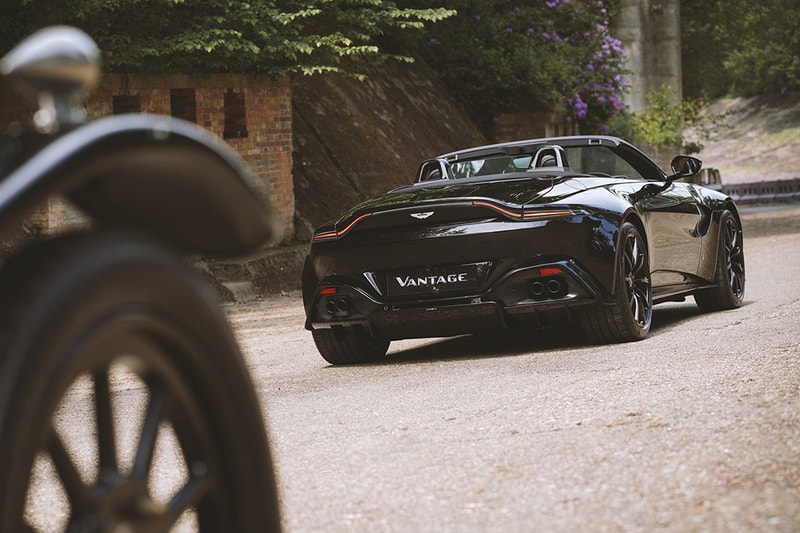 Aston Martin 100 Year Tribute Vantage Roadster A3 oldest surviving sports car celebrates commemorates chassis No.3 Kensington Lionel Martin