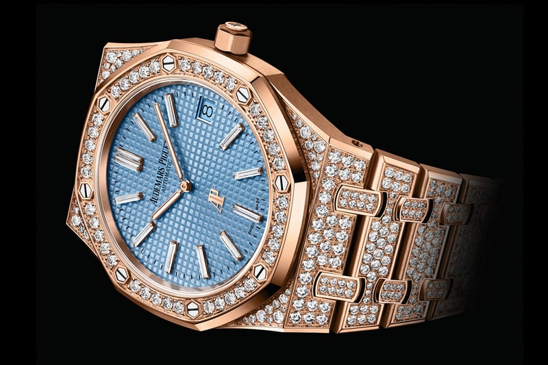 Audemars Piguet Diamond Royal Oak Jumbo Extra Thin Info 15202OR.ZZ.1241OR.01 15202OR 15202OR.ZZ.1241BC gold diamonds gerald genta 