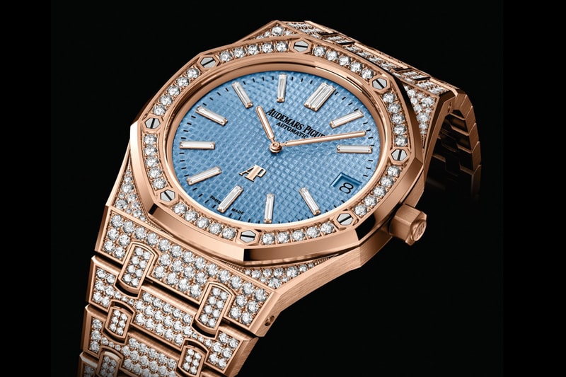 Audemars Piguet Diamond Royal Oak Jumbo Extra Thin Info 15202OR.ZZ.1241OR.01 15202OR 15202OR.ZZ.1241BC gold diamonds gerald genta 