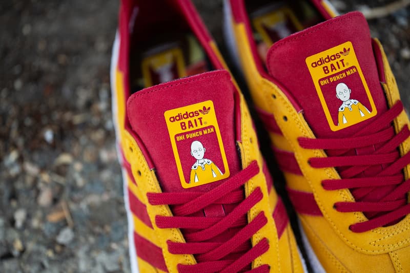 BAIT x One-Punch Man x adidas Originals Montreal 76 Release Information Three Way Collaboration Drop Date Japan Closer Look Anime Superhero Saitama