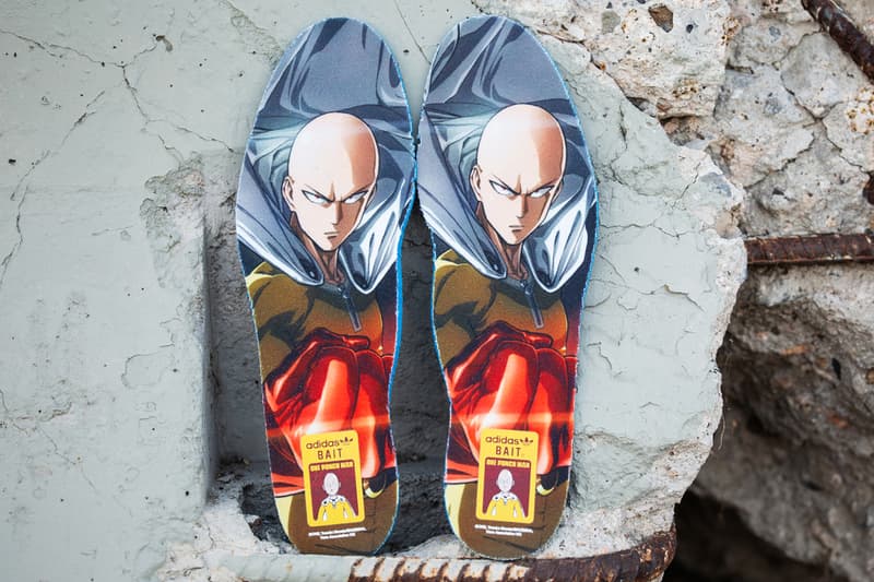 BAIT x One-Punch Man x adidas Originals Montreal 76 Release Information Three Way Collaboration Drop Date Japan Closer Look Anime Superhero Saitama