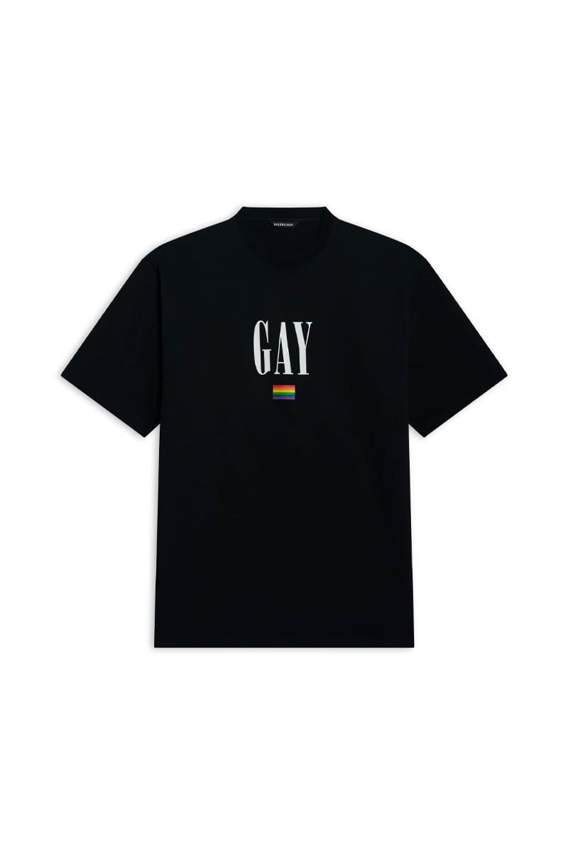 Balenciaga Drops Pride 2021 Capsule Collection Lookbook gay lesbian transgender lgbtqia+ underwear thong jockstraps caps rainbow boxers