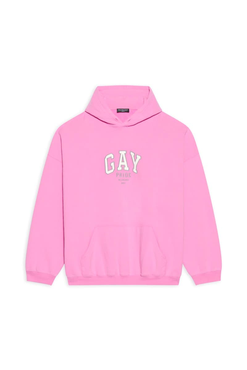 Balenciaga Drops Pride 2021 Capsule Collection Lookbook gay lesbian transgender lgbtqia+ underwear thong jockstraps caps rainbow boxers