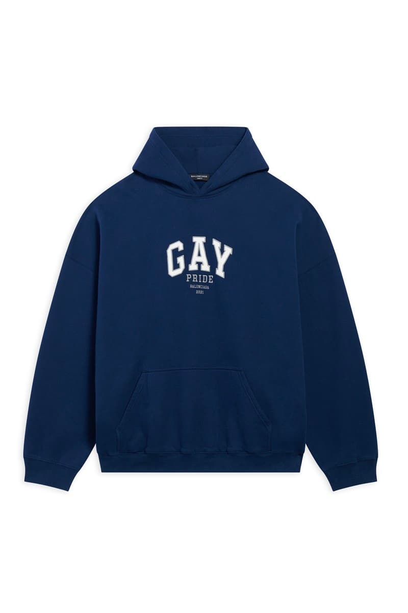 Balenciaga Drops Pride 2021 Capsule Collection Lookbook gay lesbian transgender lgbtqia+ underwear thong jockstraps caps rainbow boxers