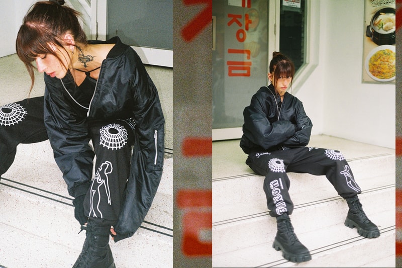 Baron Clothing Company Goodluck Concept Capsule Collection London Based Emerging Designer Brand Label Clothes Matty D'Arienzo Lookbooks Om Dragon rangoli pattern