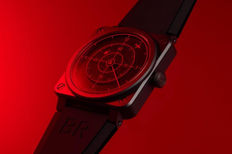Bell & Ross Drops BR 03-92 Red Radar Ceramic