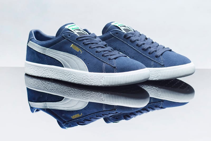 puma suede navy