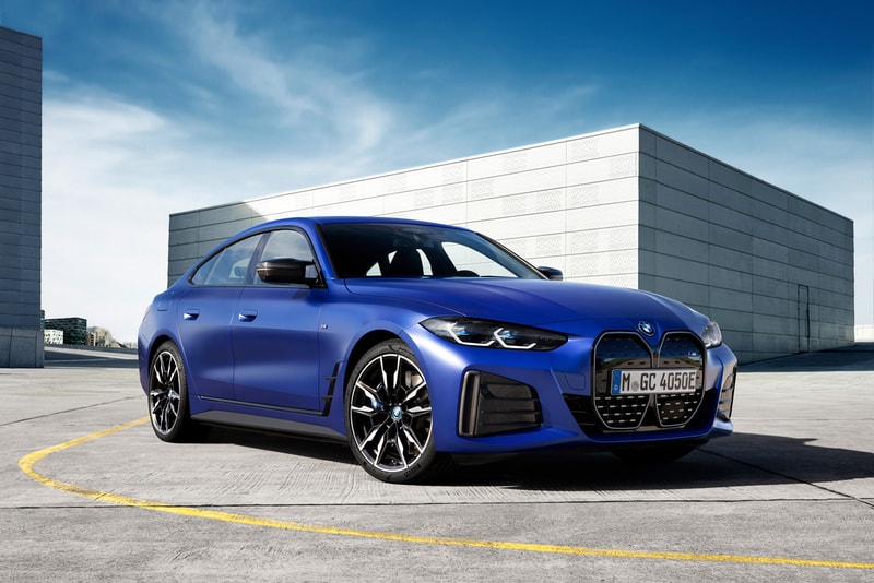 BMW i4 M50 M Badge Electric Car Cars EVs German Four Door Saloon Tuned Tesla Porsche Rival eDrive40 Release Information Price How Much Does It Cost How to Buy Finance Rental Information Top Spec Stats Need to Know German 