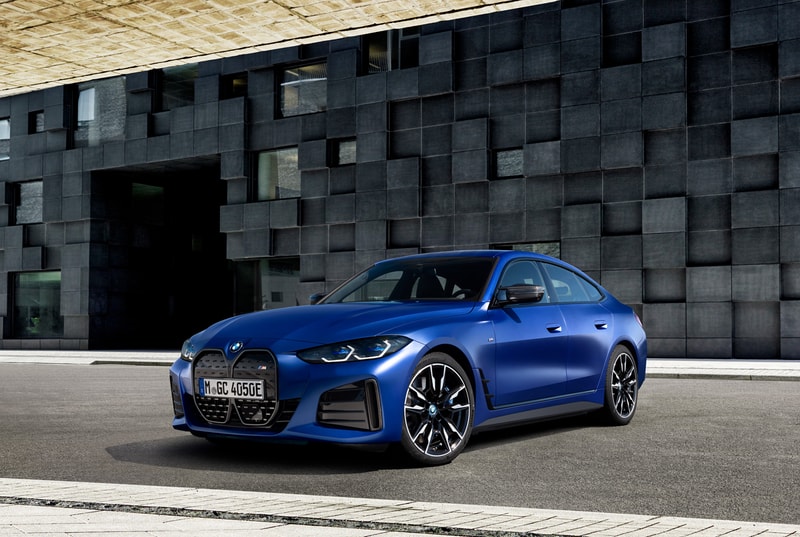 BMW i4 M50 M Badge Electric Car Cars EVs German Four Door Saloon Tuned Tesla Porsche Rival eDrive40 Release Information Price How Much Does It Cost How to Buy Finance Rental Information Top Spec Stats Need to Know German 