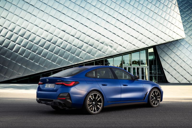 BMW i4 M50 M Badge Electric Car Cars EVs German Four Door Saloon Tuned Tesla Porsche Rival eDrive40 Release Information Price How Much Does It Cost How to Buy Finance Rental Information Top Spec Stats Need to Know German