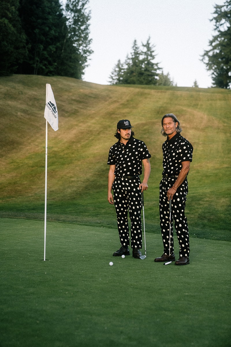 Macklemore’s Bogey Boys Spring/Summer 2021 Dalmatian Collection Dog horse golf course spots spotted pants t-shirts accessories