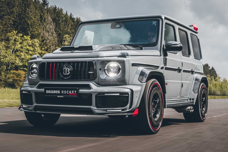 Brabus 900 Rocket Edition Mercedes-AMG G63 G-Wagon 4x4 SUV Truck Tuned 900 HP 1,250 Nm 922 lb-ft Torque Speed Power Performance Custom Limited Edition Rare Expensive
