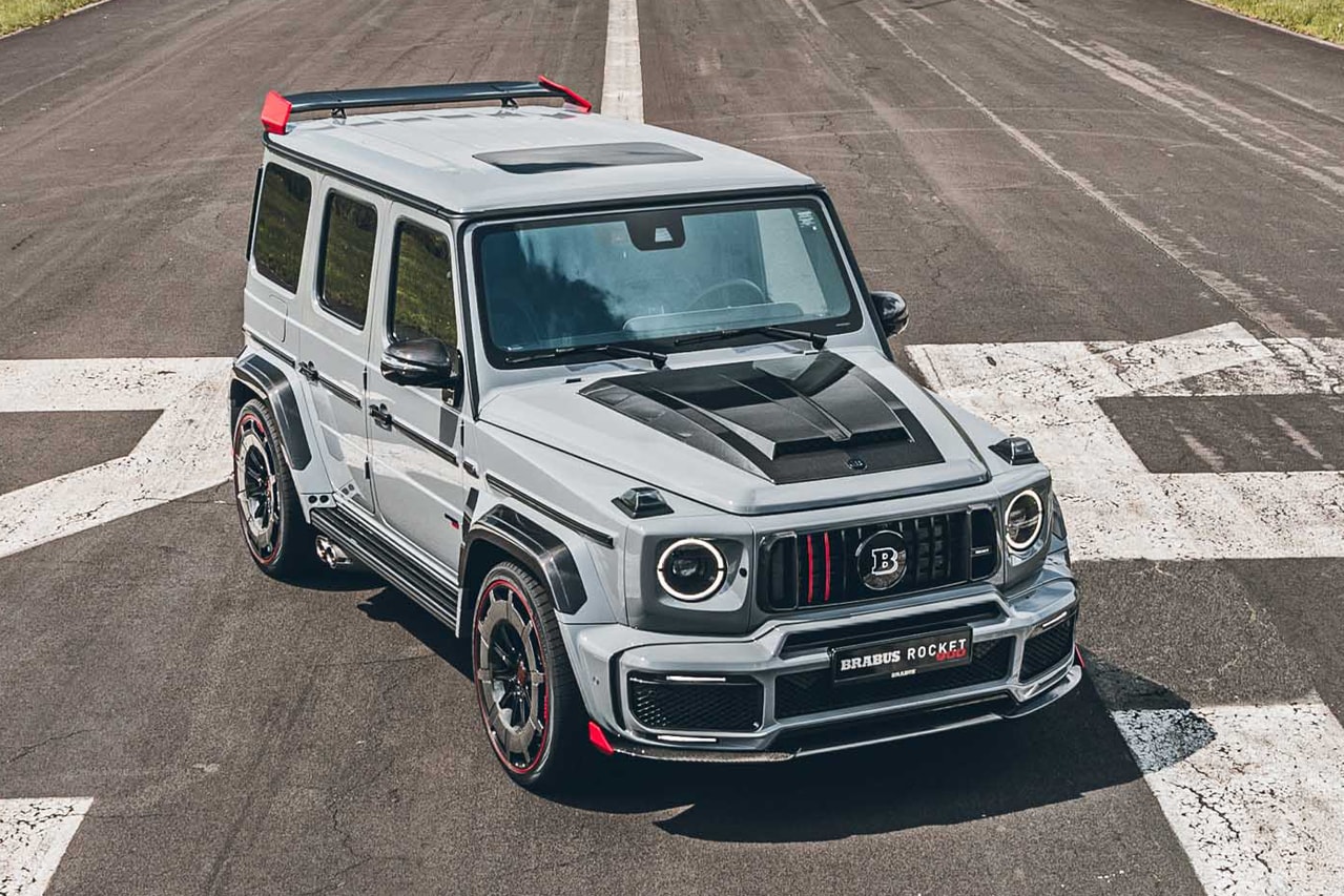Brabus 900 Rocket Edition Mercedes-AMG G63 G-Wagon 4x4 SUV Truck Tuned 900 HP 1,250 Nm 922 lb-ft Torque Speed Power Performance Custom Limited Edition Rare Expensive