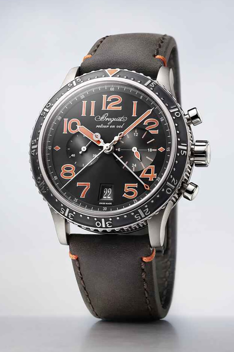 Breguet Brings a Splash of Color To its Vintage Military Chronograph