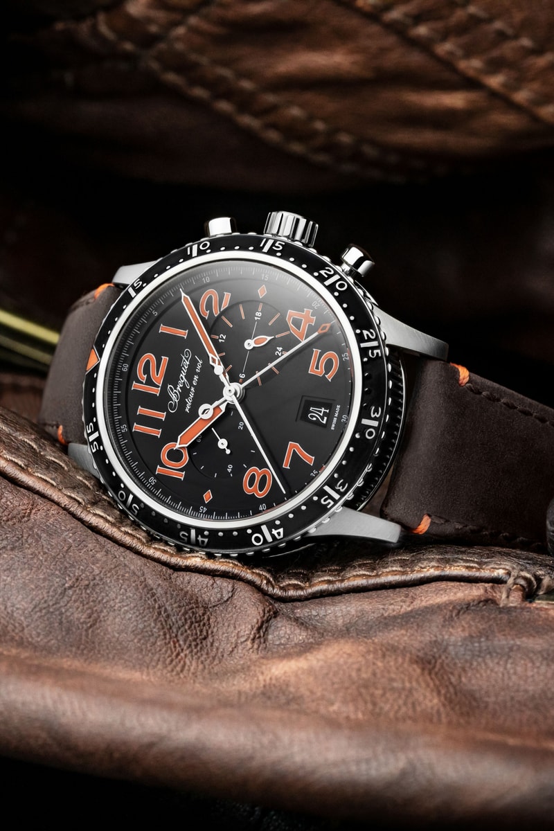 Breguet Brings a Splash of Color To its Vintage Military Chronograph