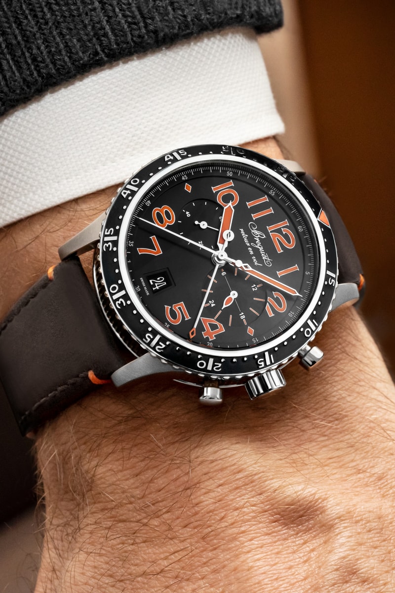Breguet Brings a Splash of Color To its Vintage Military Chronograph