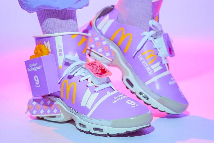 Would You Wear These Custom BTS x McDonald's Meal Sneakers?