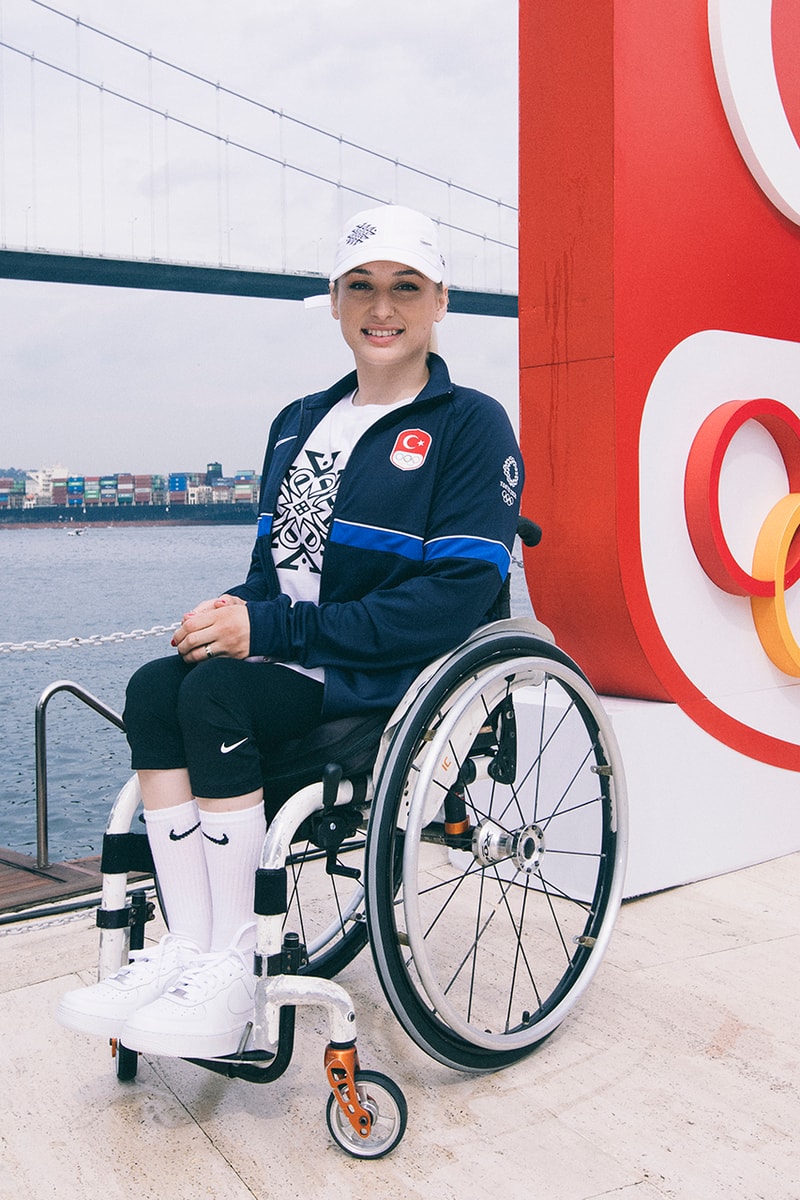 Bunyamin Aydın les benjamins turkey olympic paralympic monogram details information nike