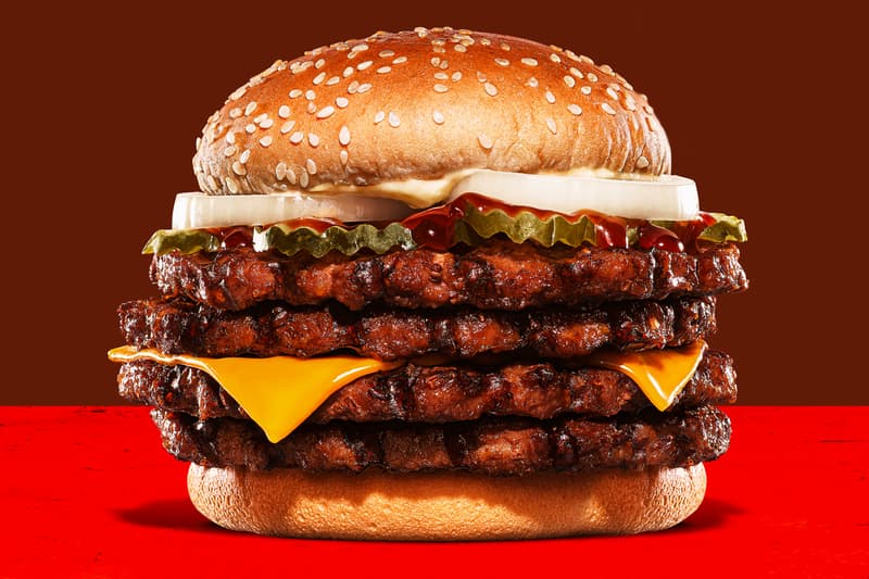 Burger King Japan Tokyo Teriyaki Tower One Pound Beef Burger Japan food sandwiches fast food 